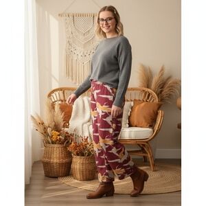 By Anthropologie dreamy swan lounge pants size XS